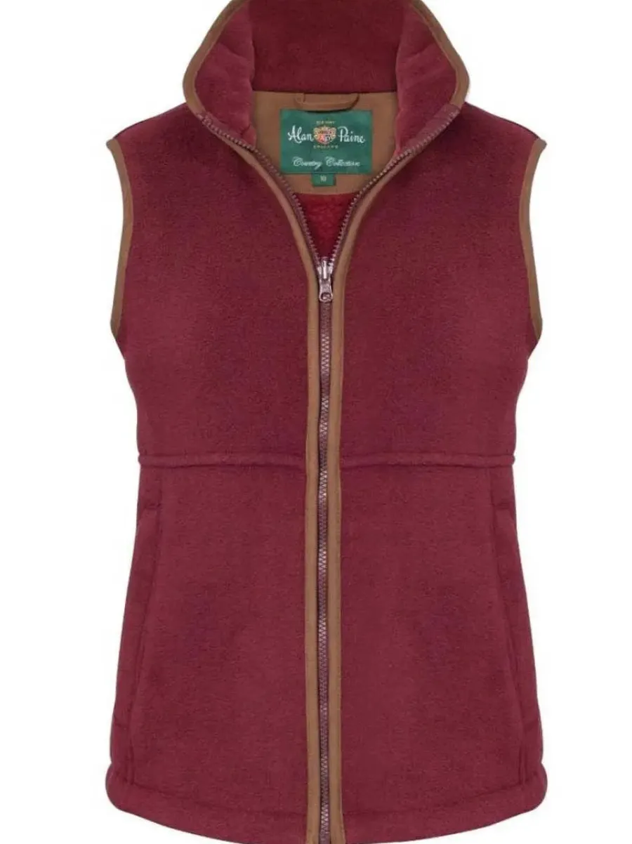 Women Alan Paine Aylsham Ladies Fleece Gilet -