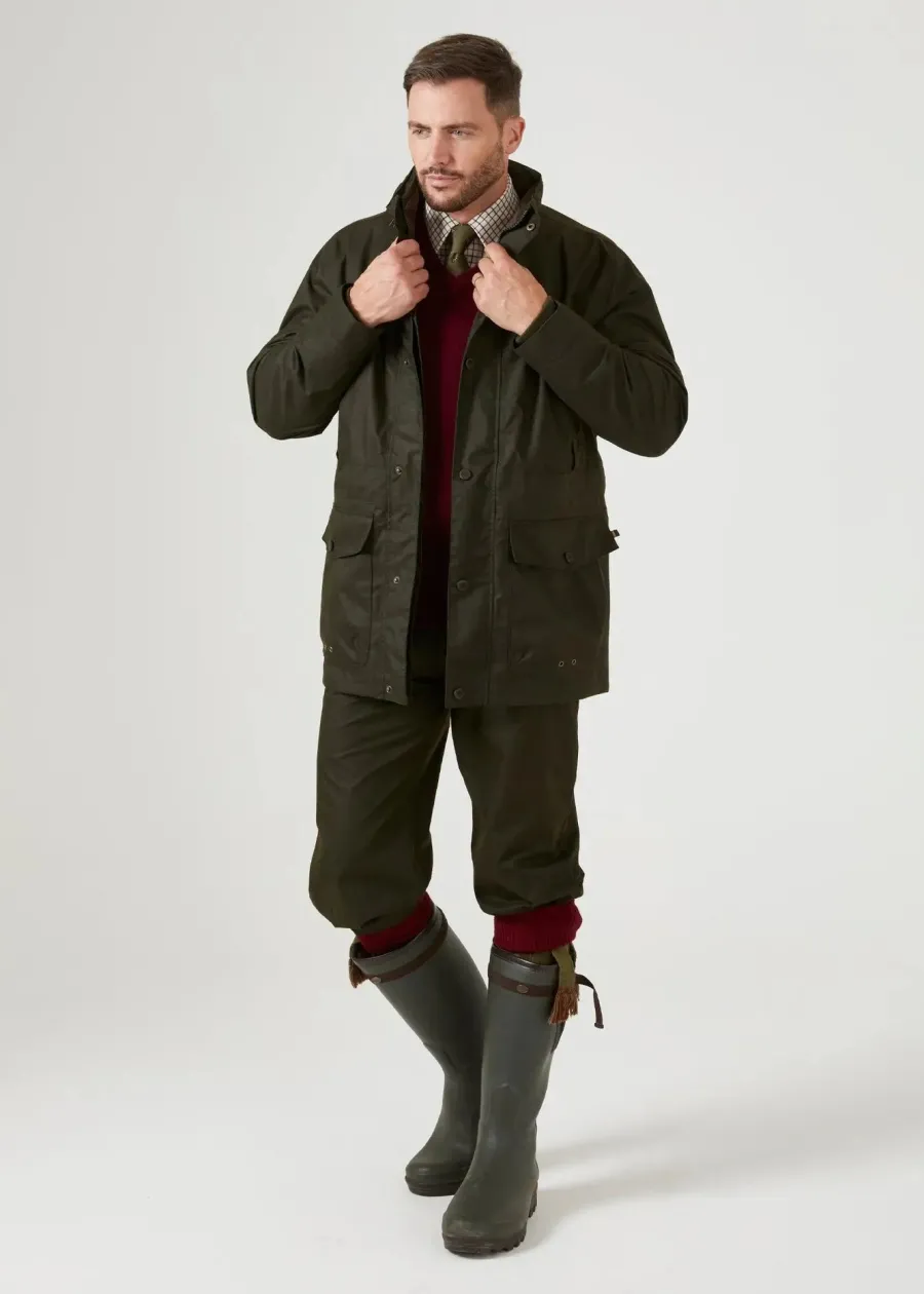 alan_paine_fernley_field__4.webp Alan Paine Fernley Field Coat - Mens Waterproof - Woodland