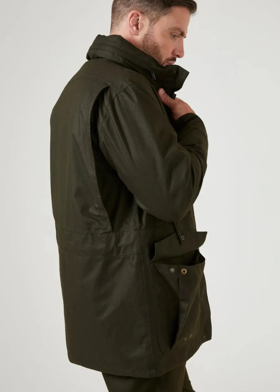 alan_paine_fernley_field__5.webp Alan Paine Fernley Field Coat - Mens Waterproof - Woodland