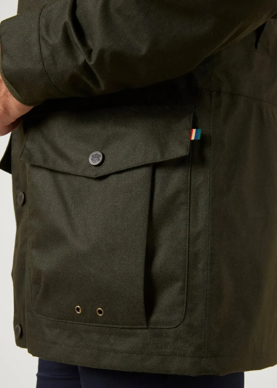 alan_paine_fernley_field__6.webp Alan Paine Fernley Field Coat - Mens Waterproof - Woodland