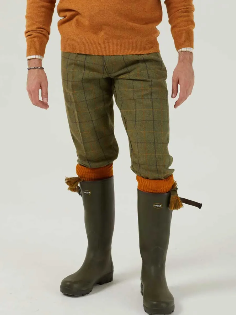 Alan Paine Rutland Mens Shooting Breeks - Dark Moss