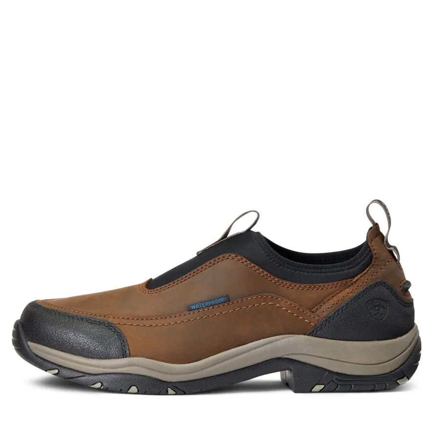 ariat_terrain_ease_waterp_2.webp Ariat Terrain Ease Waterproof Shoes - Mens - Oily Distressed Brown