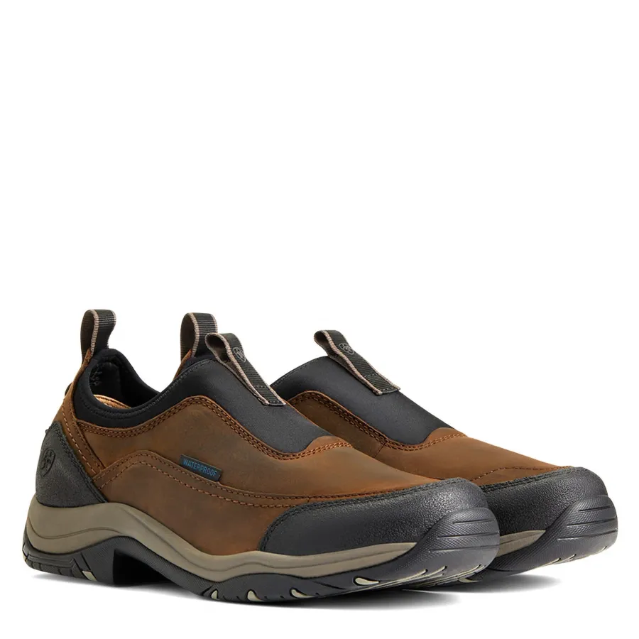 ariat_terrain_ease_waterp_6.webp Ariat Terrain Ease Waterproof Shoes - Mens - Oily Distressed Brown