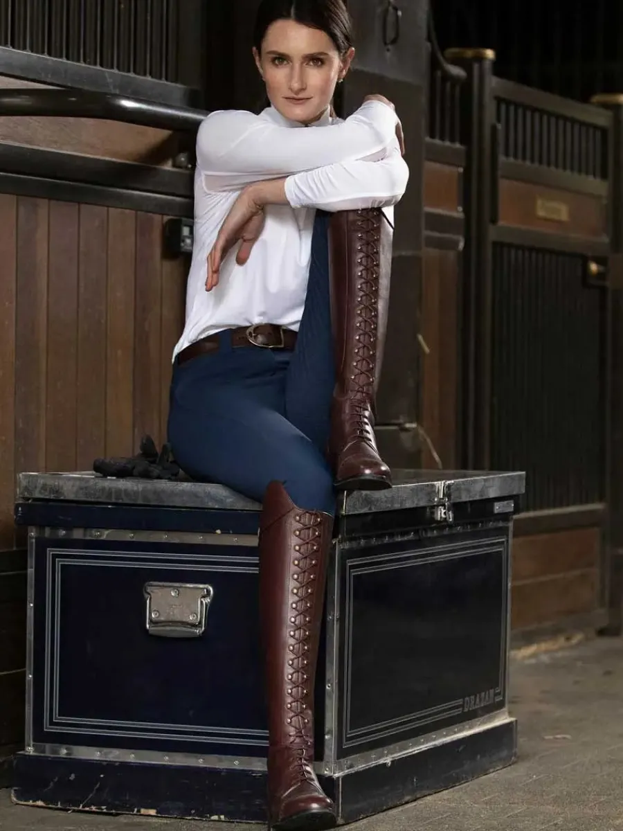 Women Ariat Tri Factor Grip Full Seat Breeches – Womens -