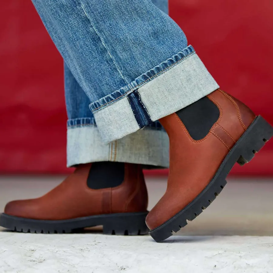 Ariat Wexford Lug Mid Waterproof Chelsea Boots - Womens -