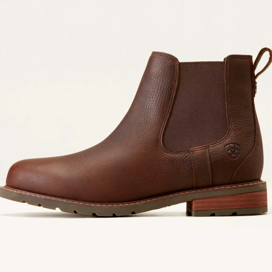 Ariat Wexford Waterproof Chelsea Boots - Mens - Dark Brown
