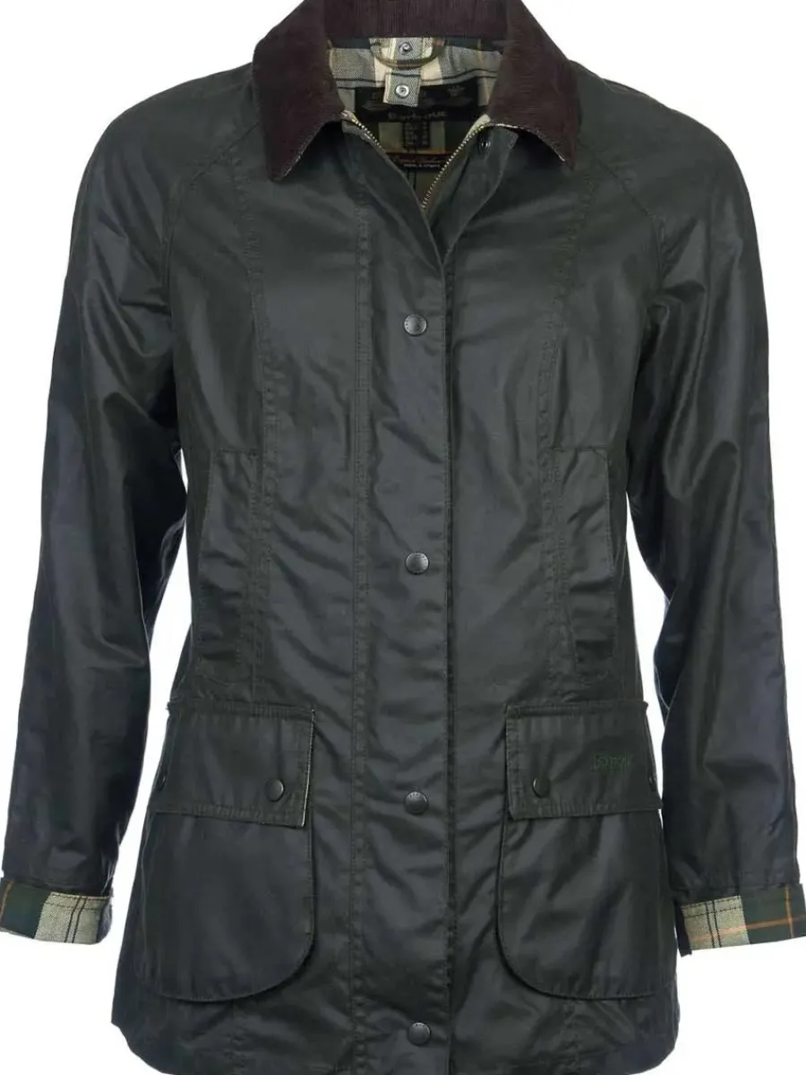 Women Barbour Beadnell Wax Jacket - Women's -