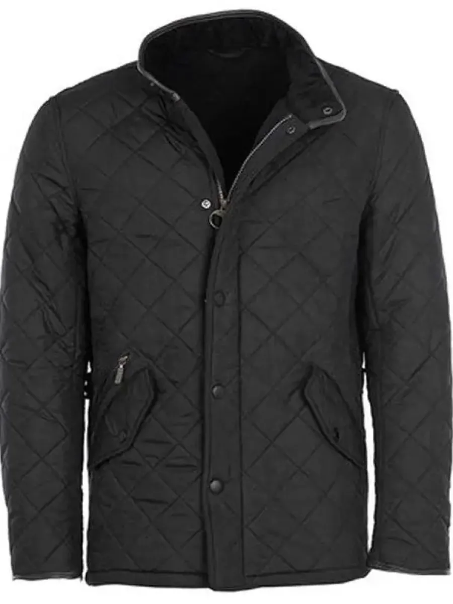 Barbour Powell Quilted Jacket with Fleece Lining - Mens -