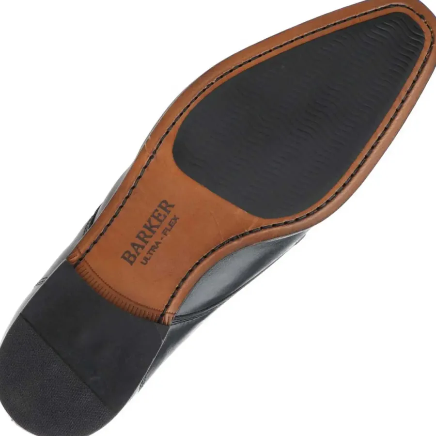 Barker Shoes BARKER Andrea Shoes - Mens Derby - Dark Brown Calf