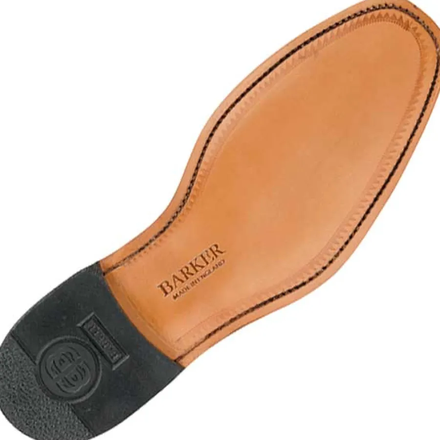 Barker Shoes BARKER Woodbridge Shoes - Mens Brogues - Black Polish