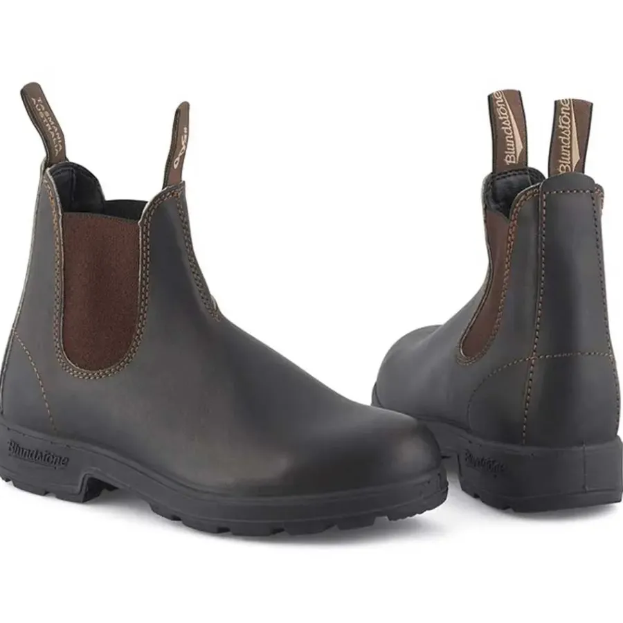 Blundstone Boots - 500 Leather - Stout Brown
