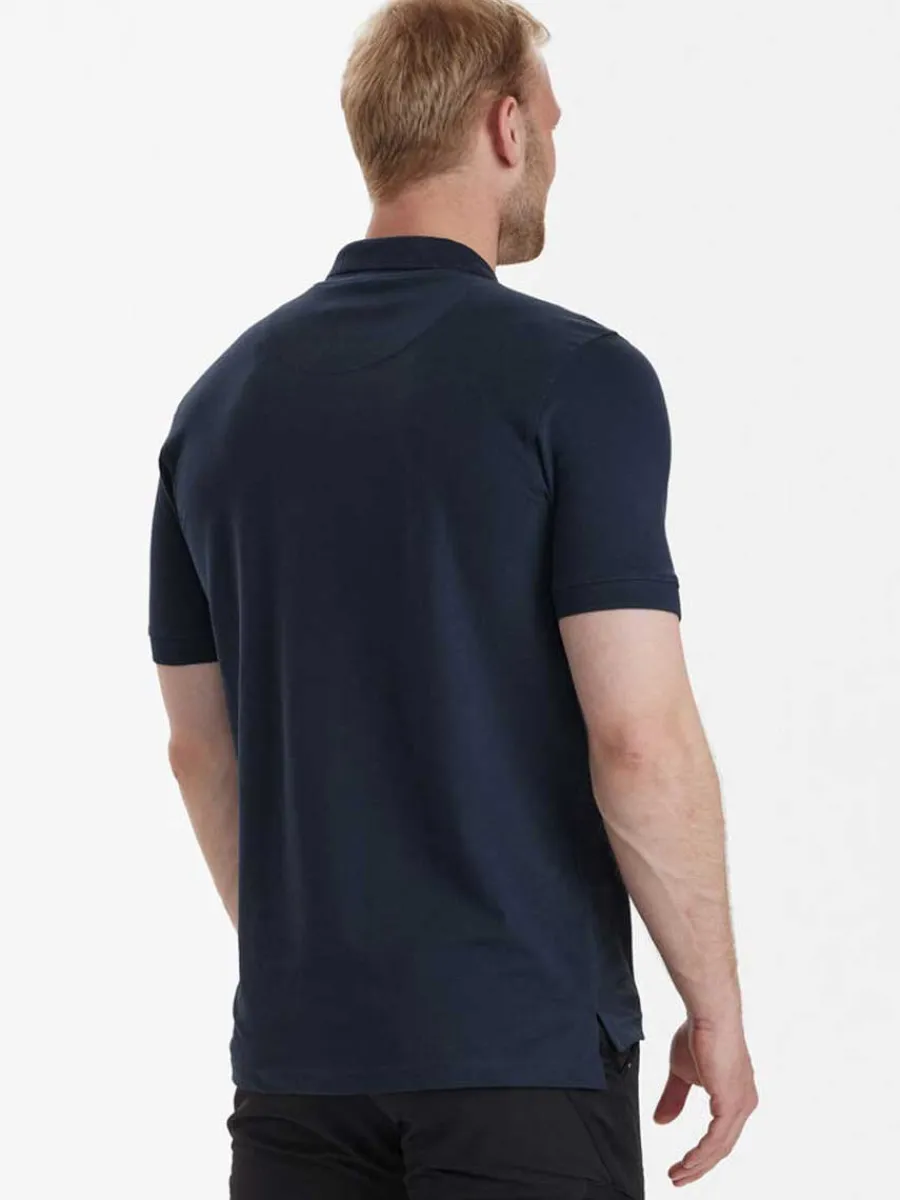 Deerhunter Harris Polo Shirt - Men's - Dark Blue