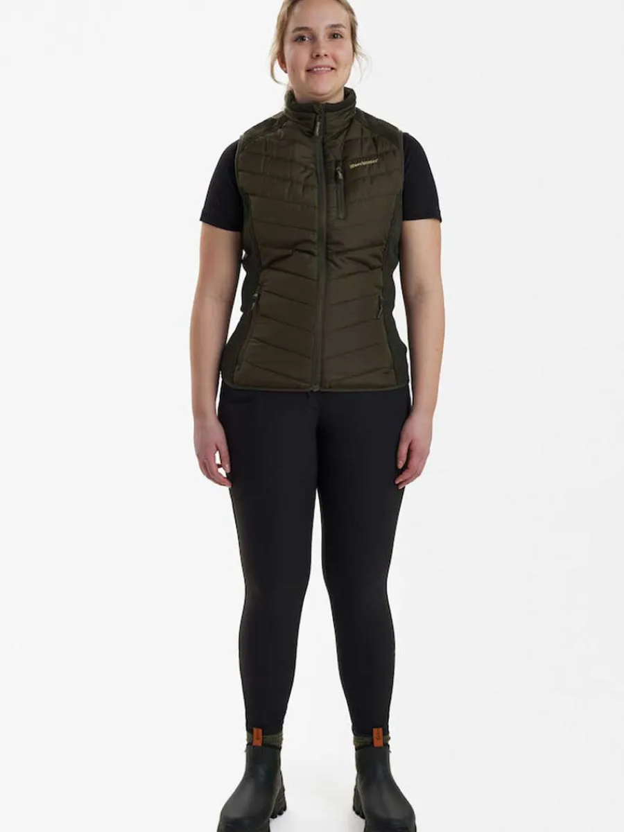 deerhunter_lady_caroline__2-2.webp Women Deerhunter Lady Caroline Padded Waistcoat with Knit -
