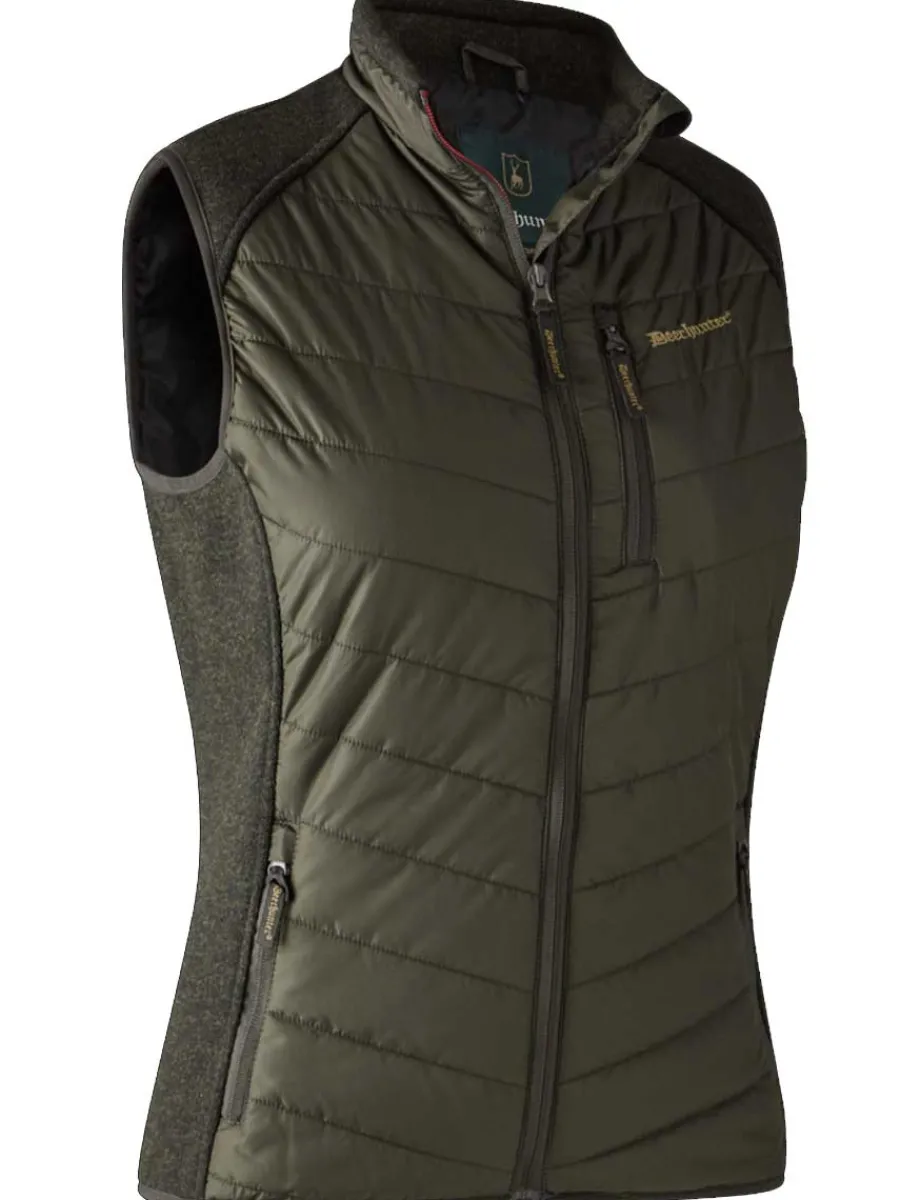 deerhunter_lady_caroline__3-2.webp Women Deerhunter Lady Caroline Padded Waistcoat with Knit -