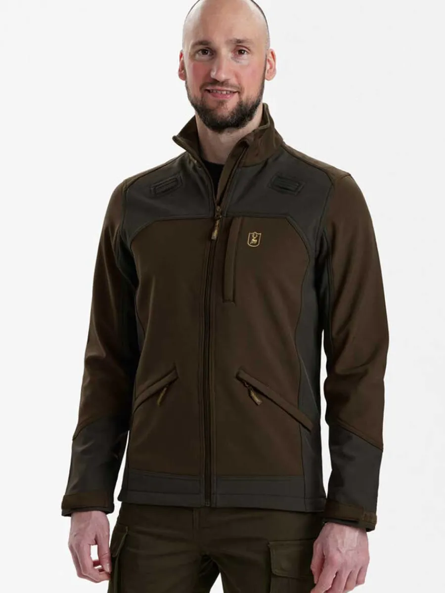 Deerhunter Rogaland Softshell Jacket - Mens - Fallen Leaf