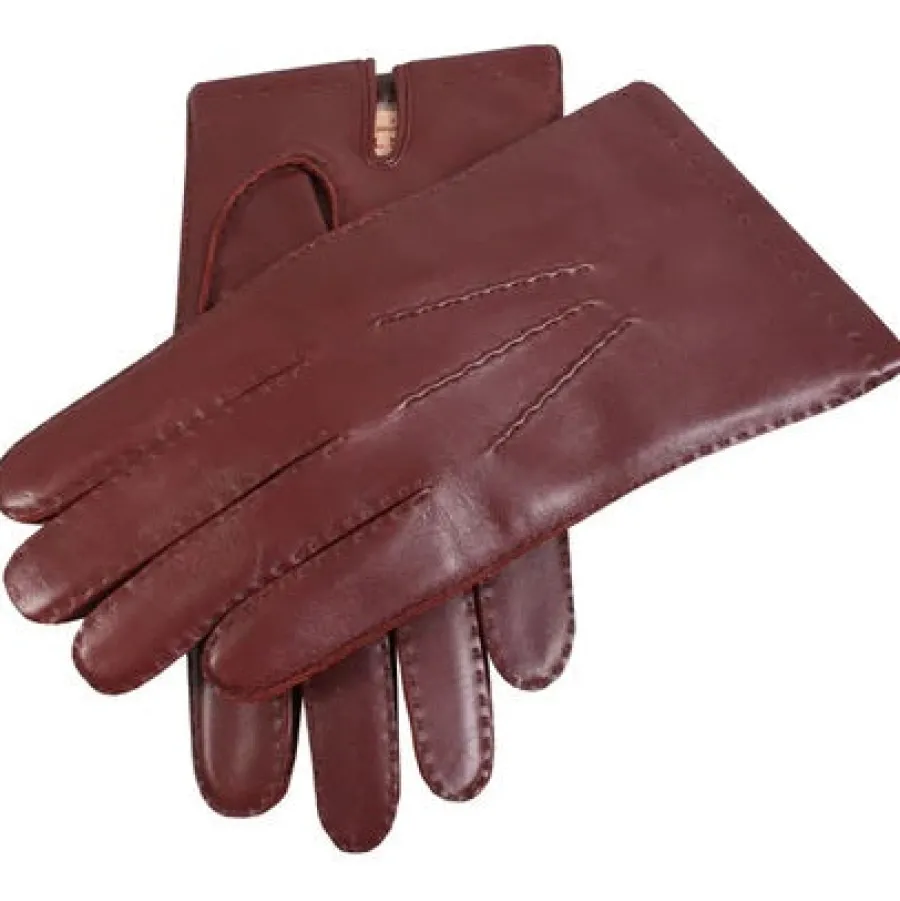 Dents Chelsea Cashmere-Lined Leather Gloves - Mens - English Tan
