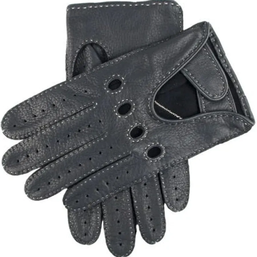 Dents Winchester Deerskin Driving Gloves - Mens Unlined -
