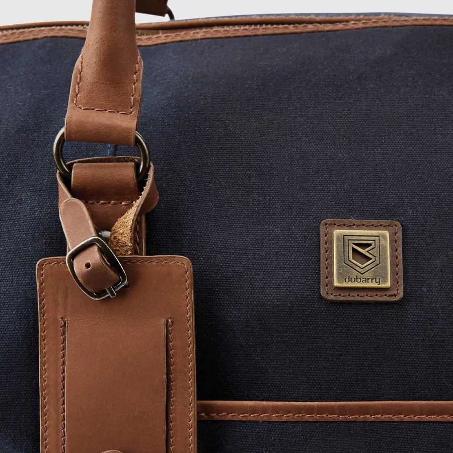 Dubarry Brittas Wax Cotton Holdall - Navy