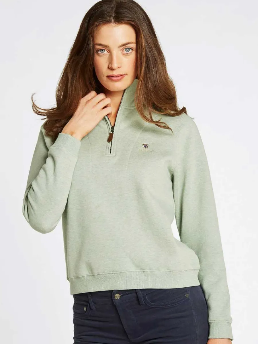 Women Dubarry Castlemartyr 1/4 Zip Neck Sweater - Women's -