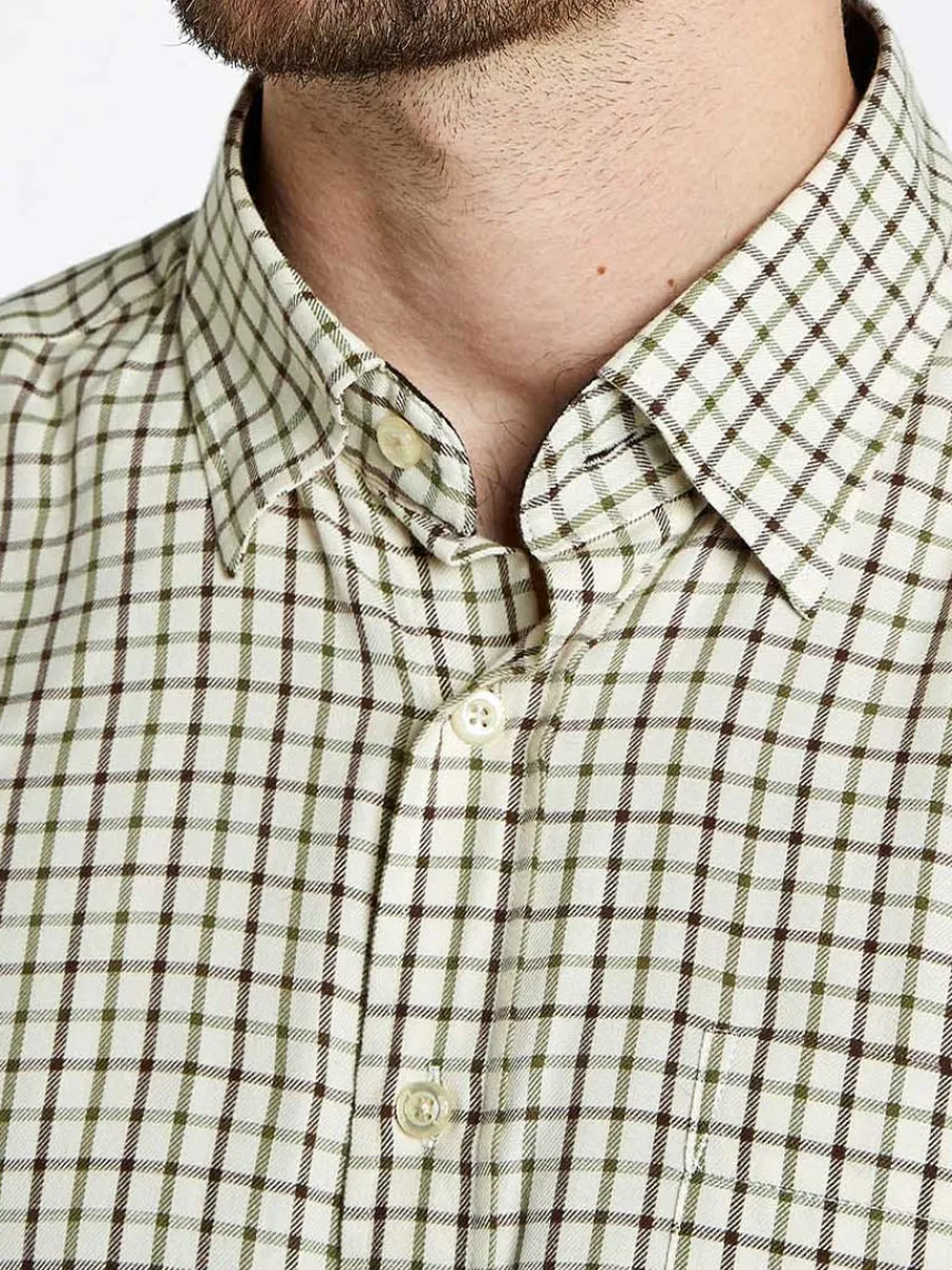 Dubarry Connell Tattersall Check Shirt - Men's - Mahogany