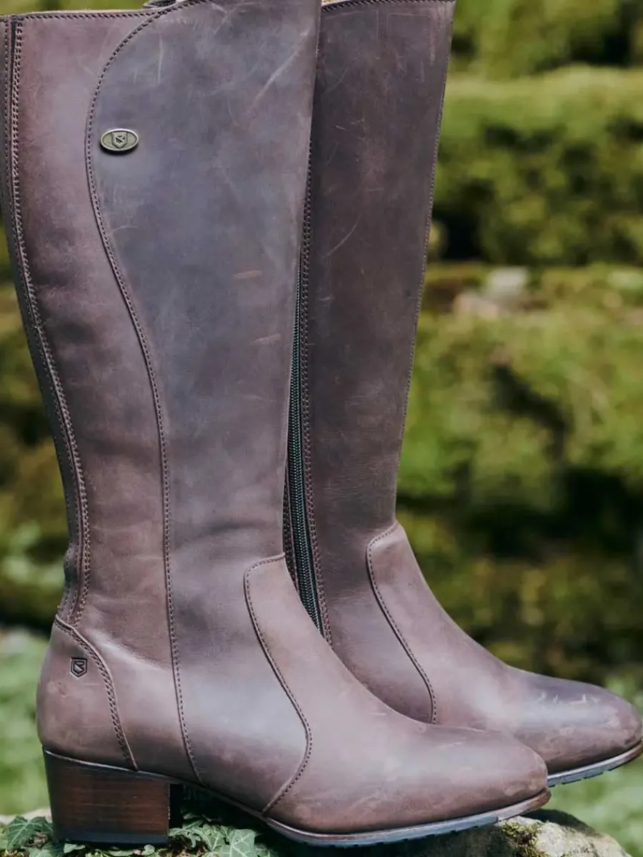 dubarry_downpatrick_knee__1.webp Dubarry Downpatrick Knee High Boots - Old Rum