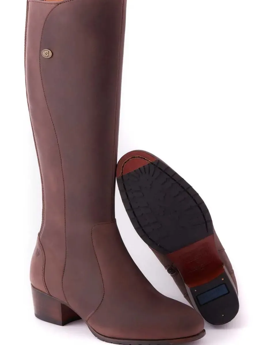 dubarry_downpatrick_knee__5.webp Dubarry Downpatrick Knee High Boots - Old Rum