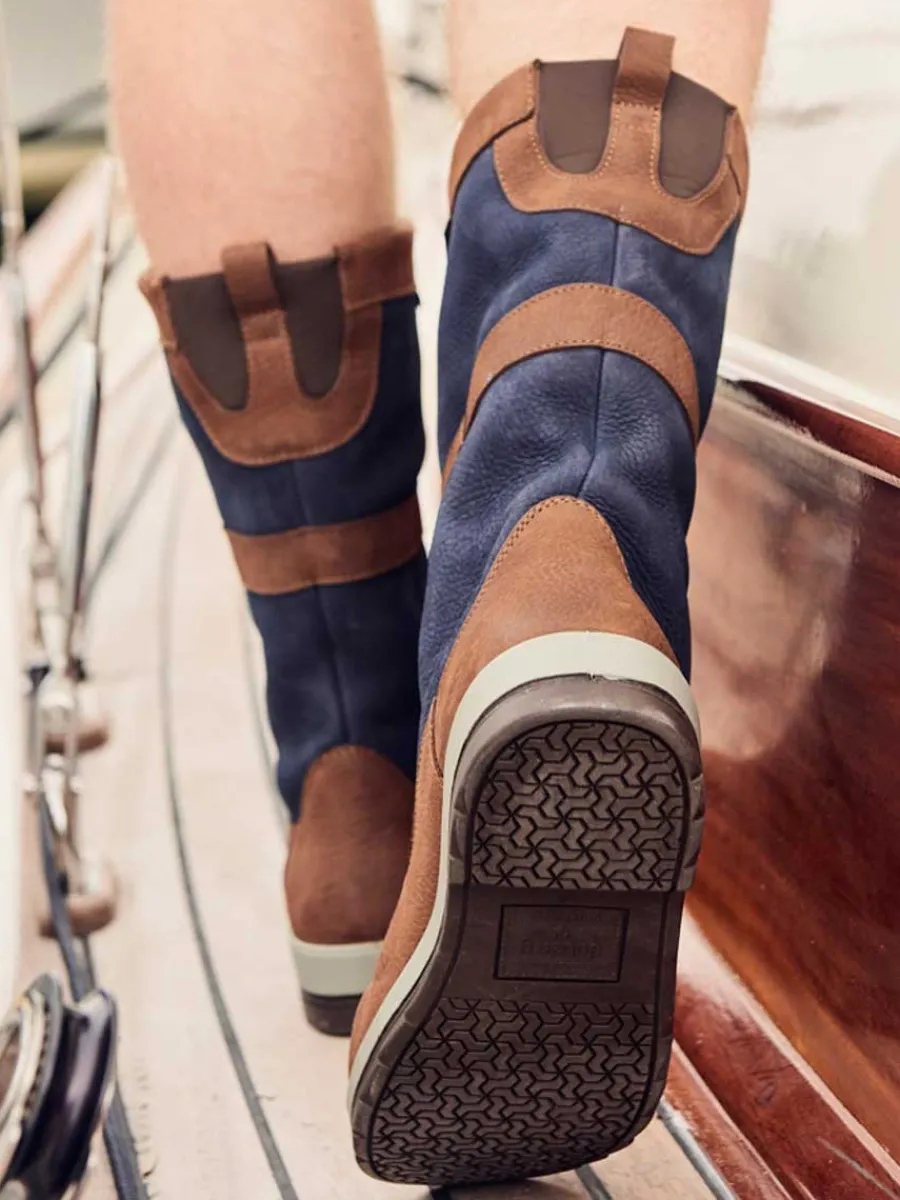dubarry_ultima_sailing_bo_2-2.webp Dubarry Ultima Sailing Boots - GORE-TEX Leather - Navy & Brown