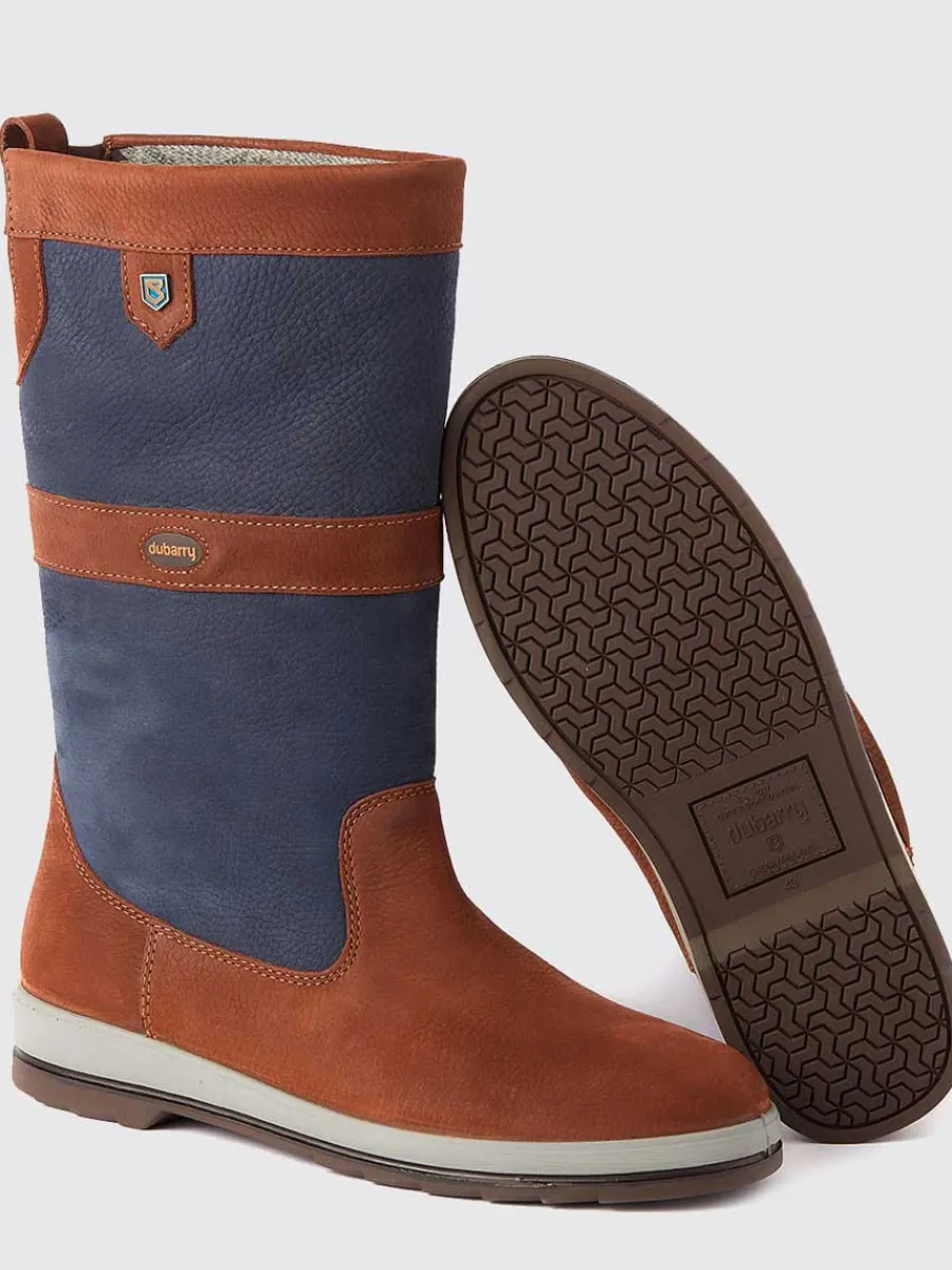 dubarry_ultima_sailing_bo_3-2.webp Dubarry Ultima Sailing Boots - GORE-TEX Leather - Navy & Brown
