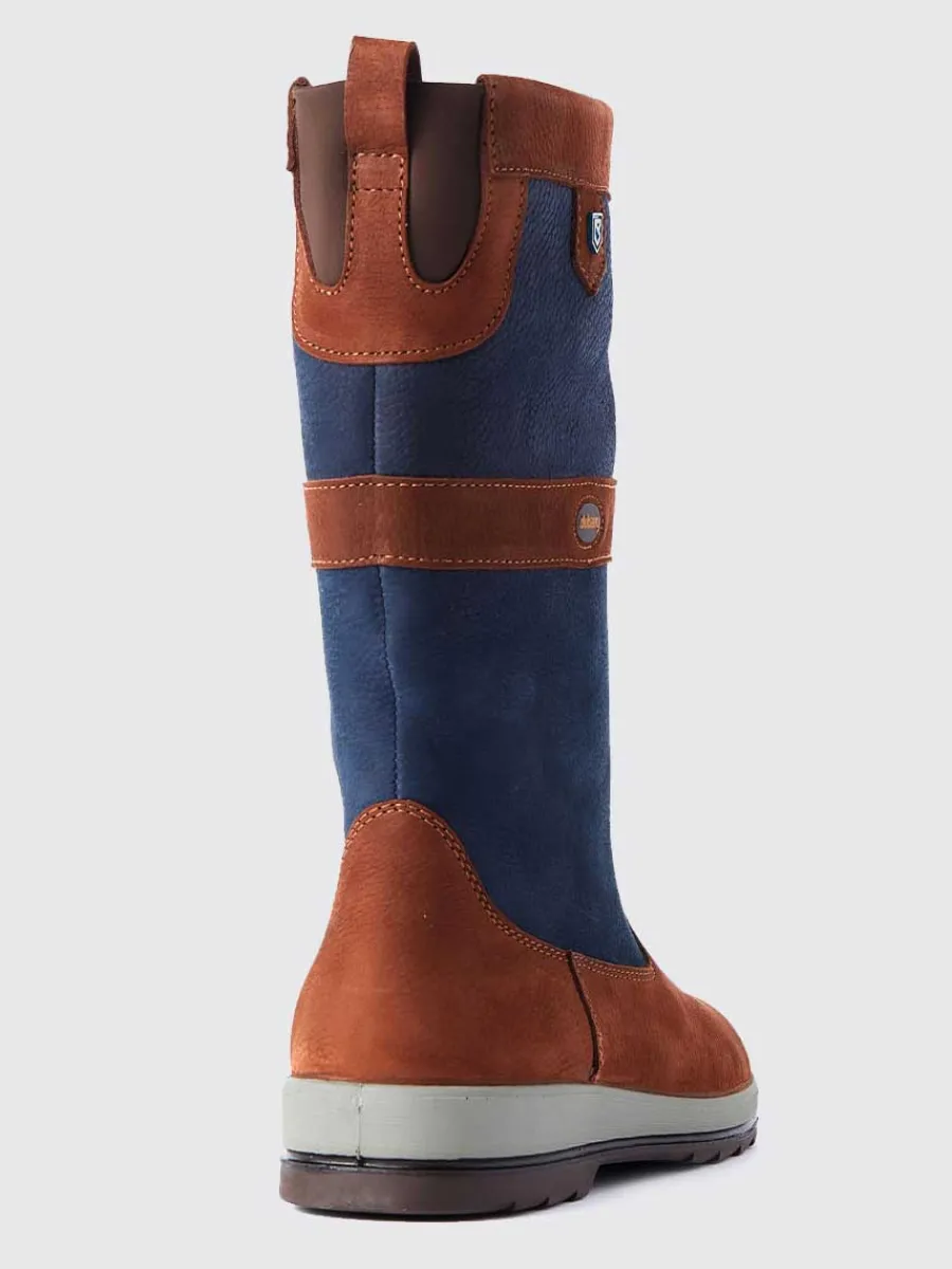 dubarry_ultima_sailing_bo_4-2.webp Dubarry Ultima Sailing Boots - GORE-TEX Leather - Navy & Brown