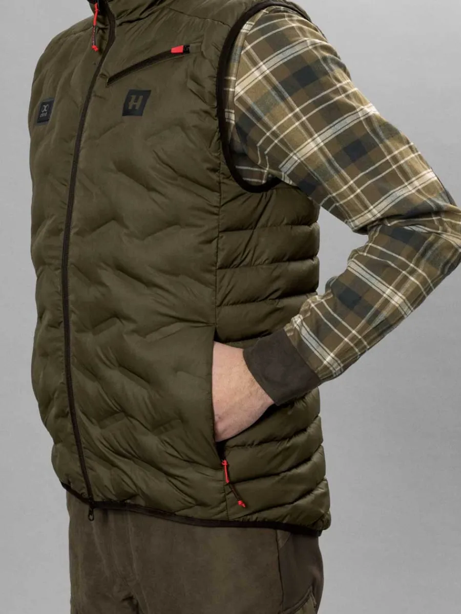 harkila_clim_insulated_he_5.webp Harkila Clim8 Insulated Heat Control Waistcoat - Mens - Willow Green