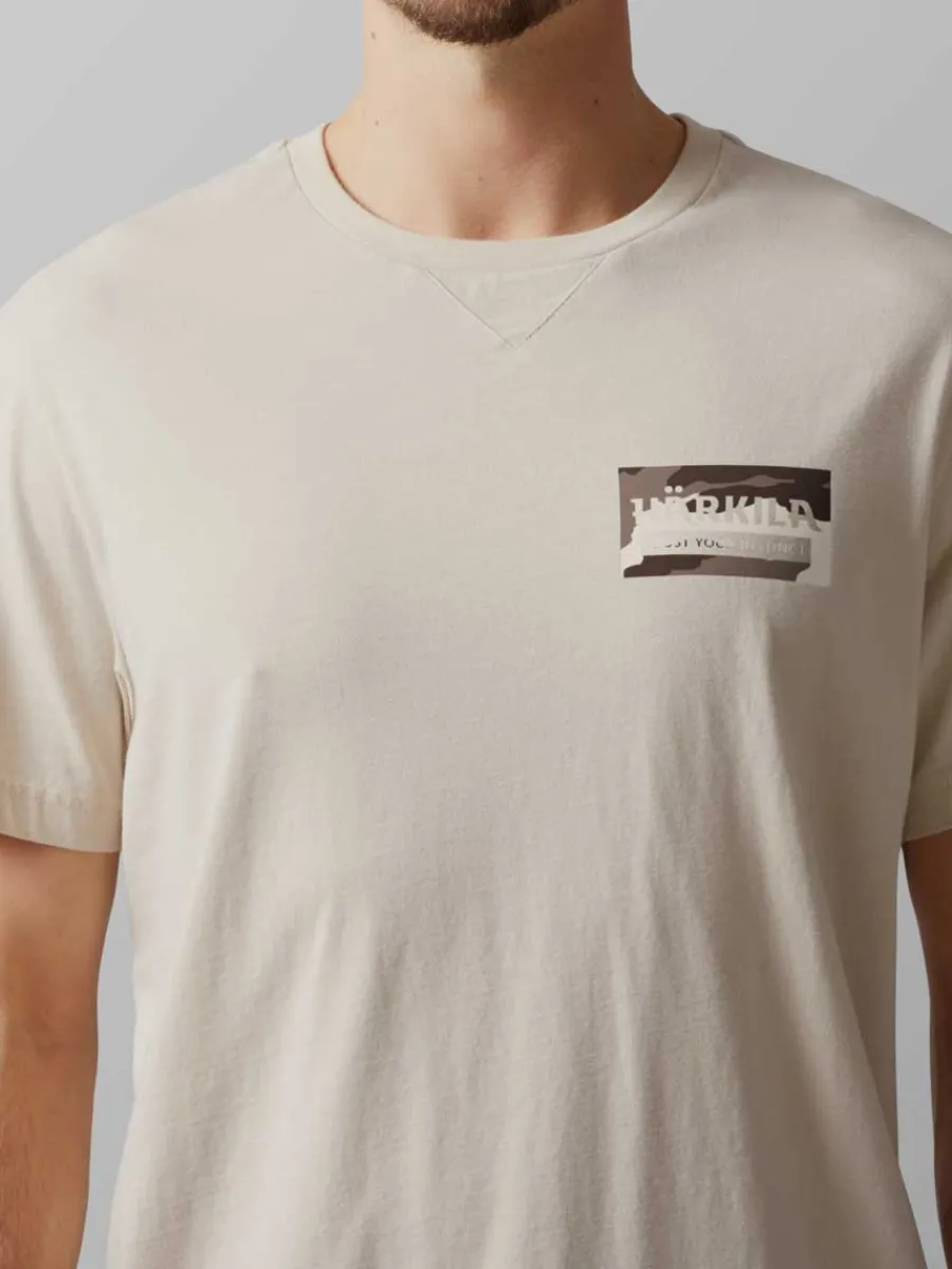 Harkila Core Short Sleeve T-Shirt - Mens - Peyote Grey