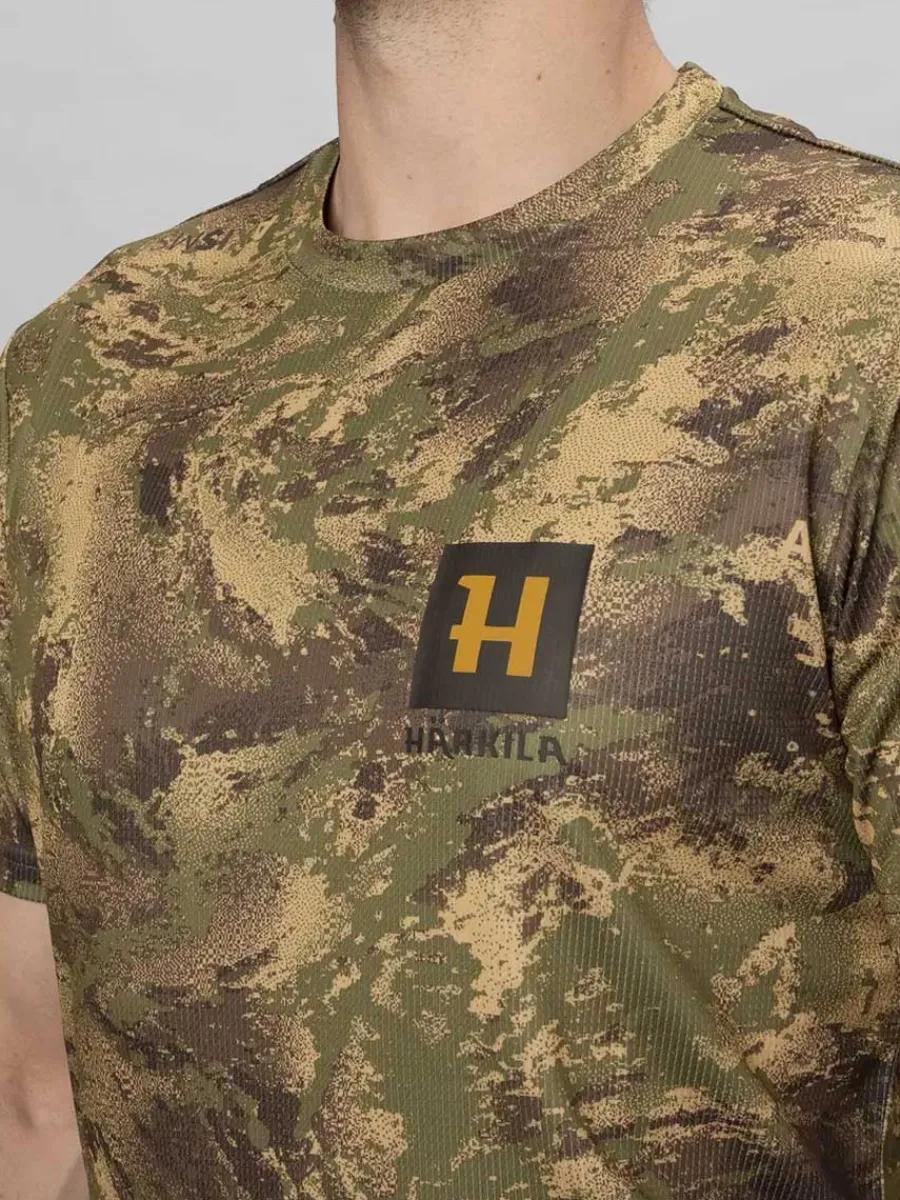Harkila Deer Stalker Camo T-Shirt - Mens - AXIS MSP Forest green