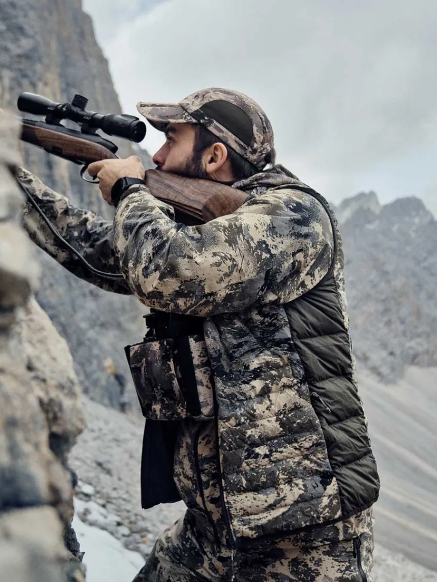 Harkila Mountain Hunter Reversible Down Waistcoat - Mens - AXIS MSP Mo