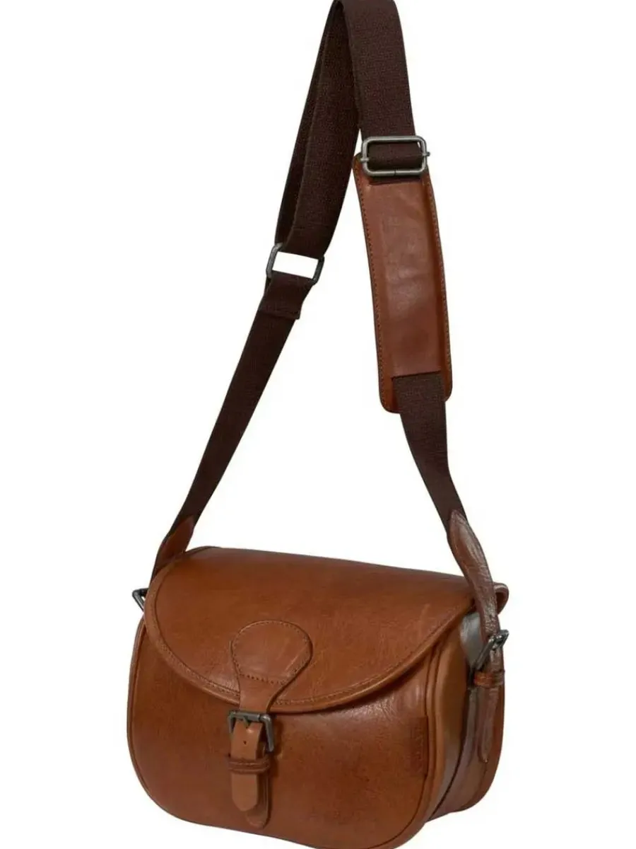 Harkila Retrieve Cartridge Bag - Vintage Leather - 125 Cartridges - Co