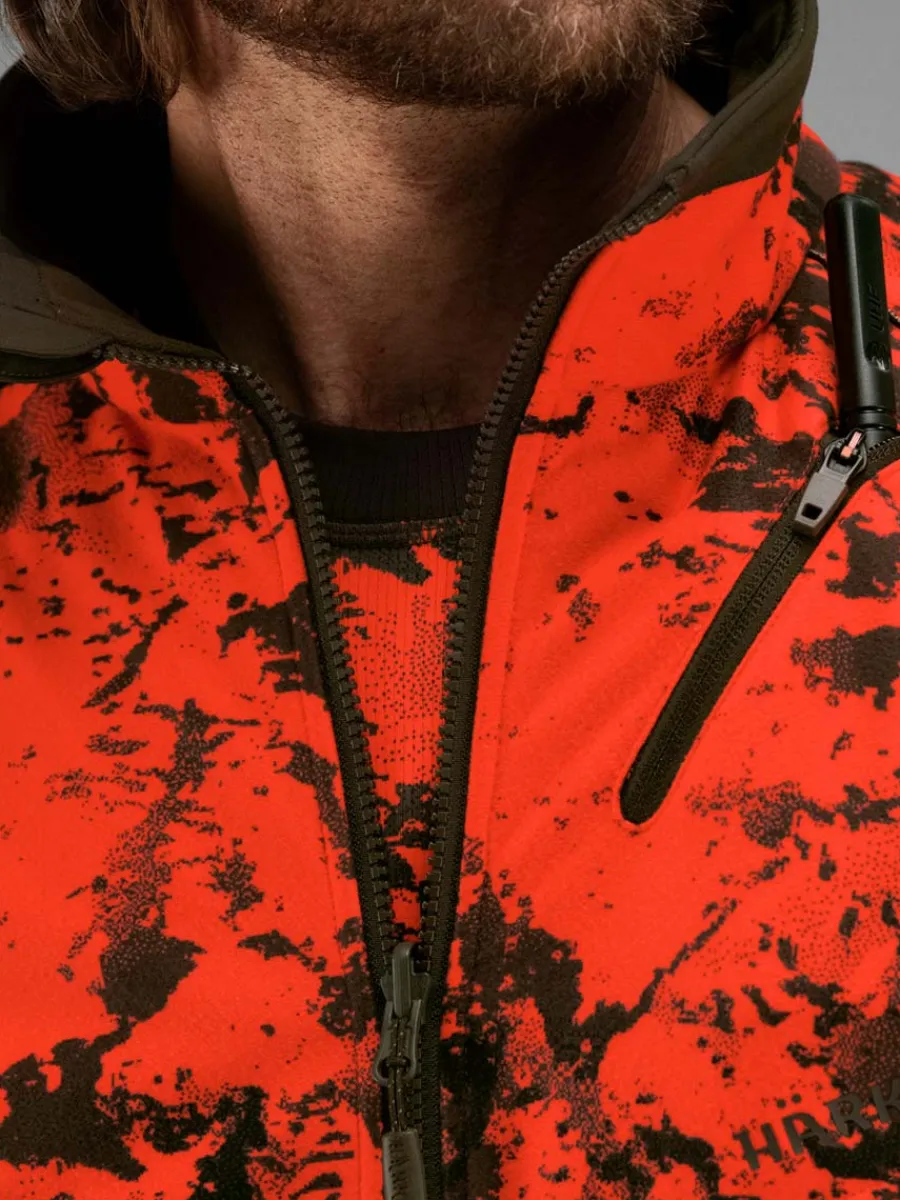 harkila_wildboar_pro_reve_3.webp Harkila Wildboar Pro Reversible WSP Fleece Jacket - Mens - Willow Gree