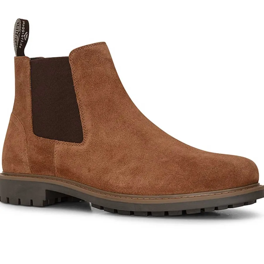 Hoggs of Fife Banff Country Dealer Boots - Men's - Brown Suede