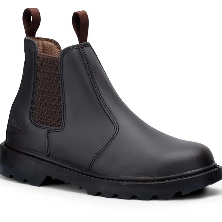 Hoggs of Fife Classic Dealer Safety Boots (D3) - Mens - Brown