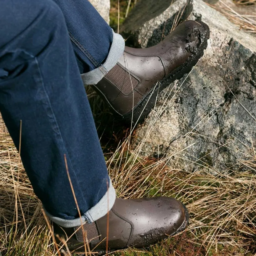 Hoggs of Fife Classic Dealer Safety Boots (D3) - Mens - Brown