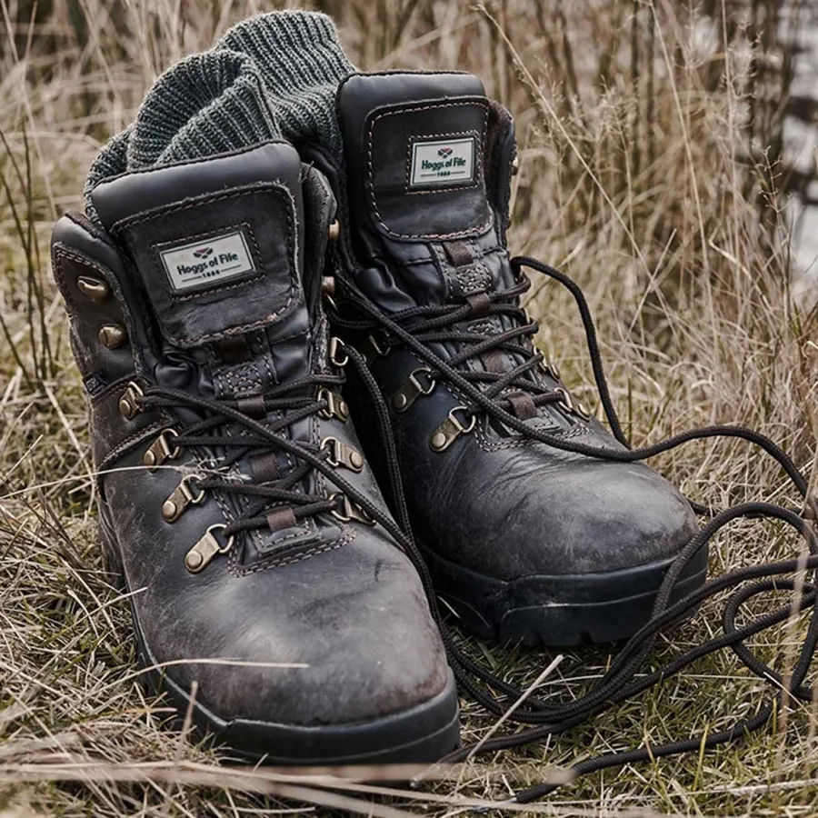 Hoggs of Fife Munro Classic W/P Hiking Boot - Crazy Horse Brown