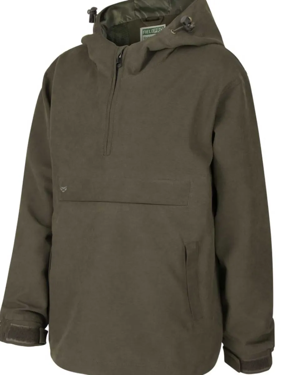 Hoggs of Fife Struther Junior W/P Smock Jacket - Green