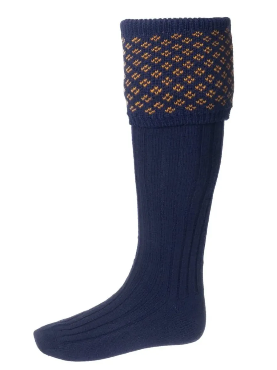House Of Cheviot Boughton Shooting Socks - Mens -