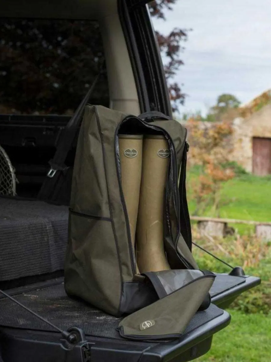 Women Le Chameau Boot Bag - Green