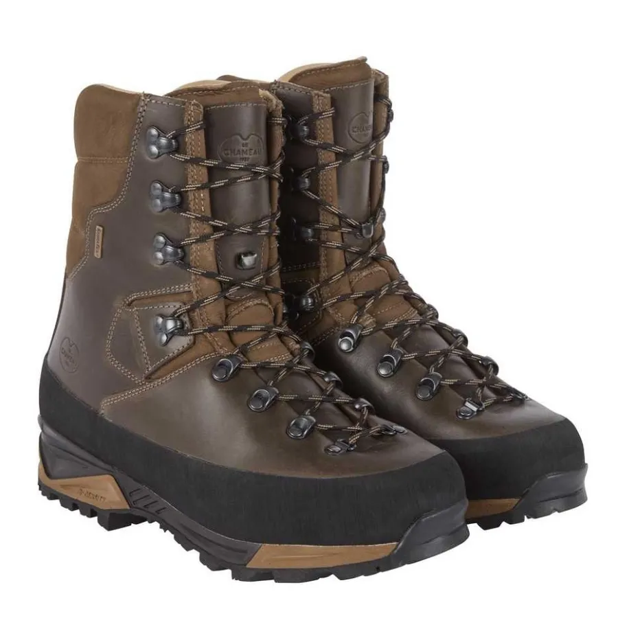 Le Chameau Mouflon 2.0 Extreme 10" Leather Boots - Mens - Dark Brown