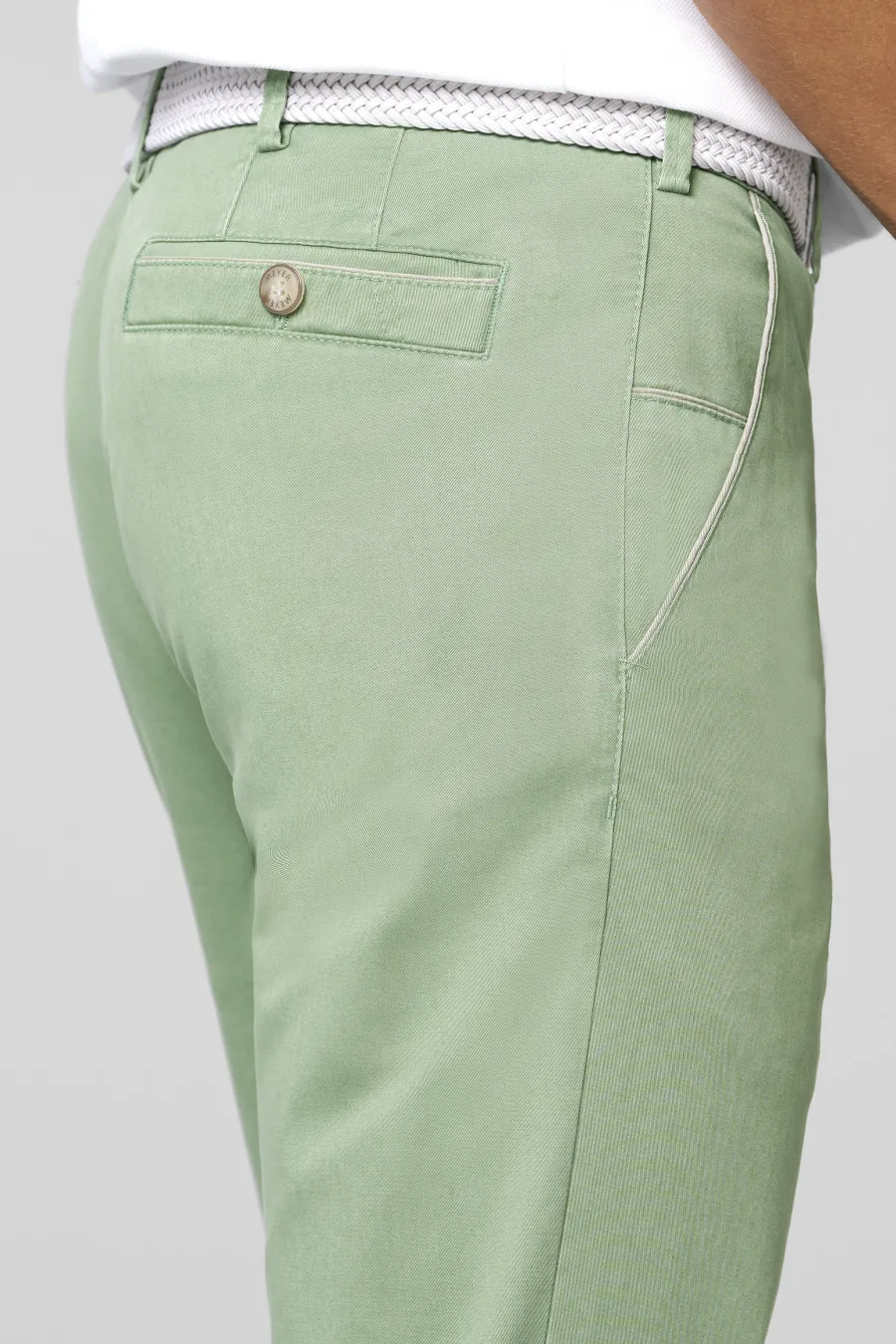 Meyer New York Trousers - 5054 Summer Stretch Twill Chinos -