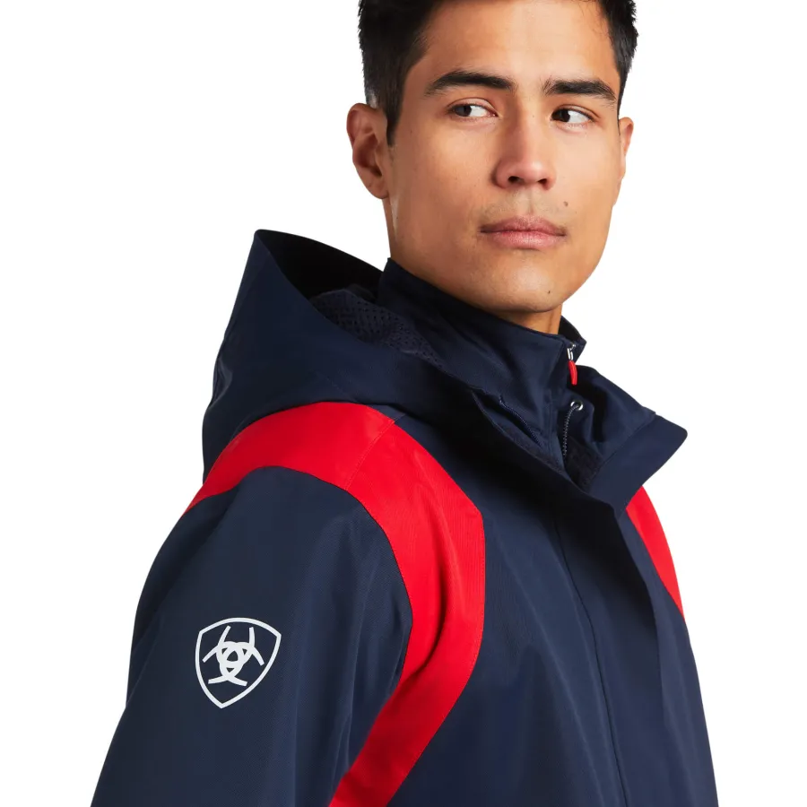 off__ariat_mens_spectato_2.webp Ariat 30% OFF - Mens Spectator Waterproof Jacket - Team Navy - Size: L