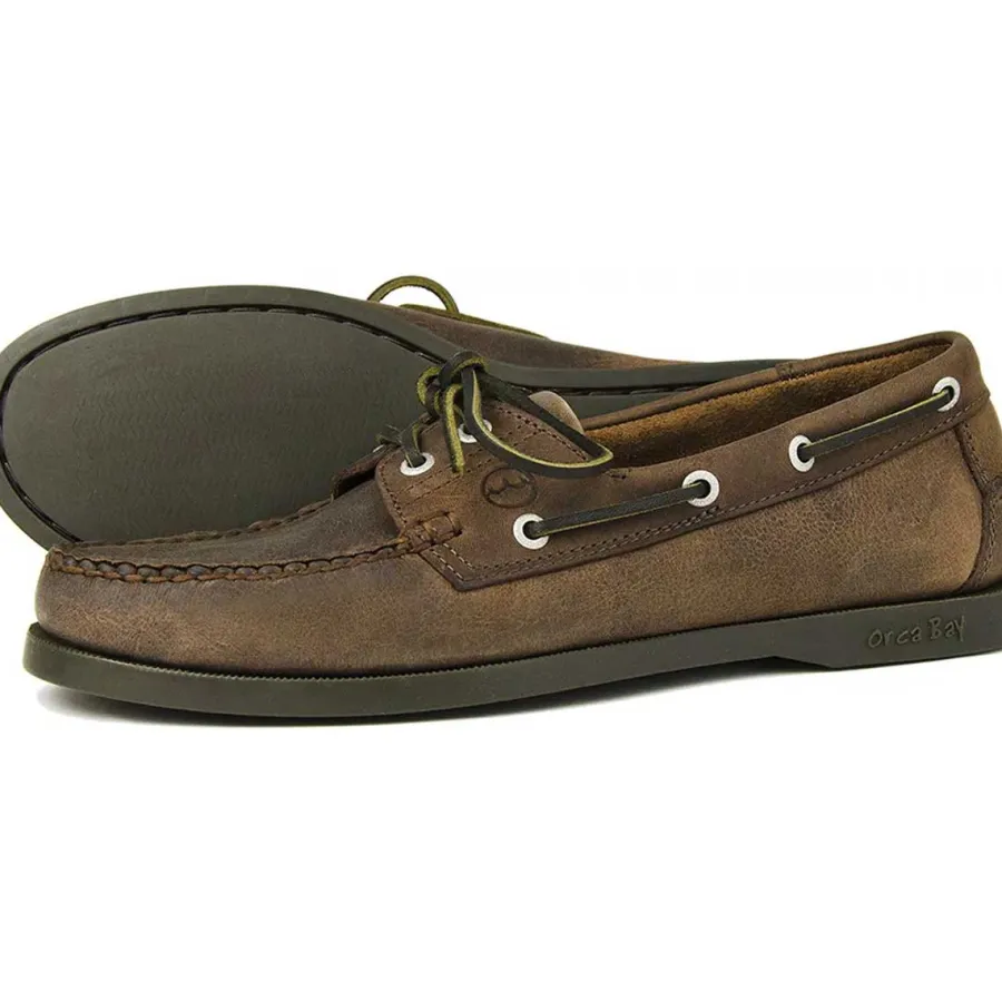 Orca Bay Mens Creek Leather Deck Shoes -
