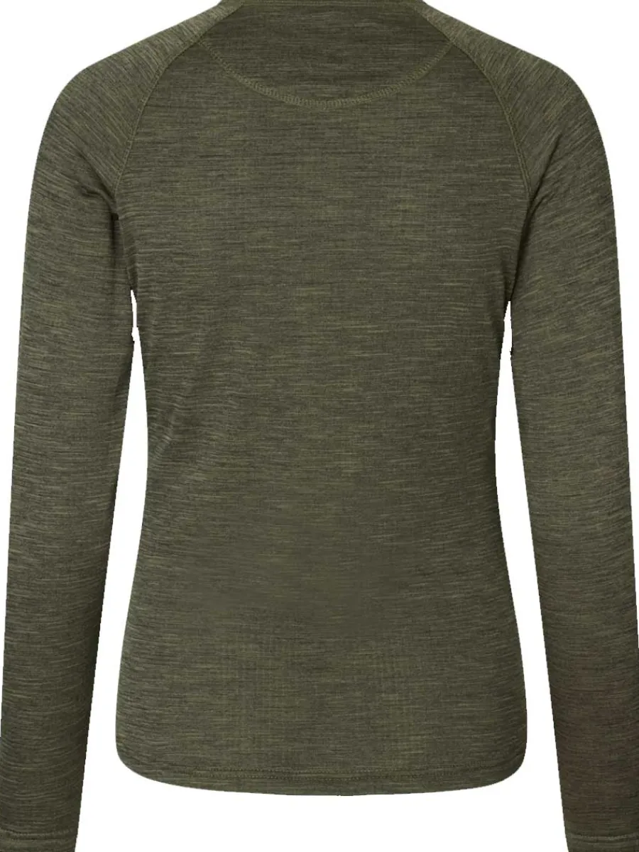 seeland_active_long_sleev_3.webp Women Seeland Active Long Sleeve T-shirt - Ladies - Pine Green