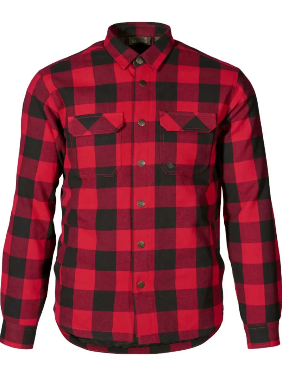 Seeland Canada Shirt - Mens - Red Check