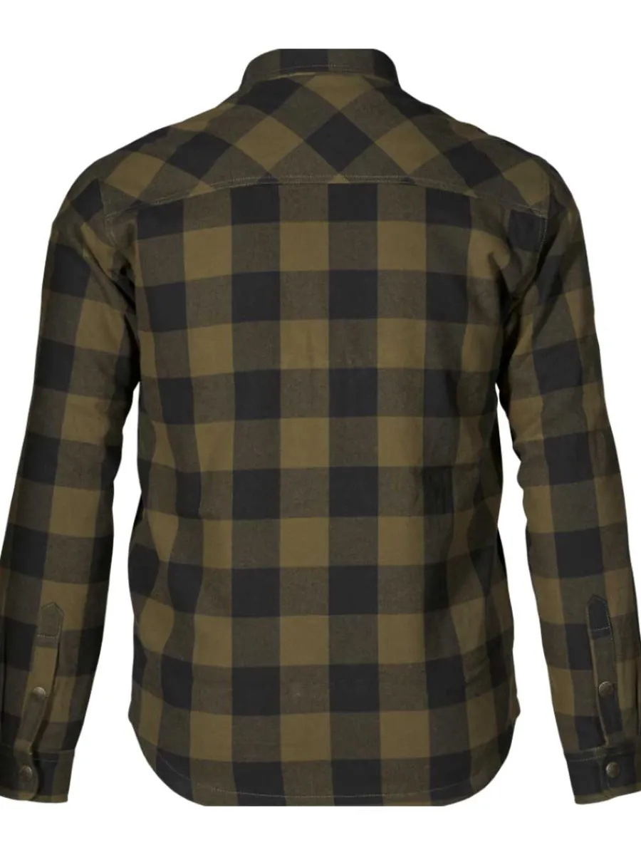 Seeland Canada Shirt - Mens - Green Check