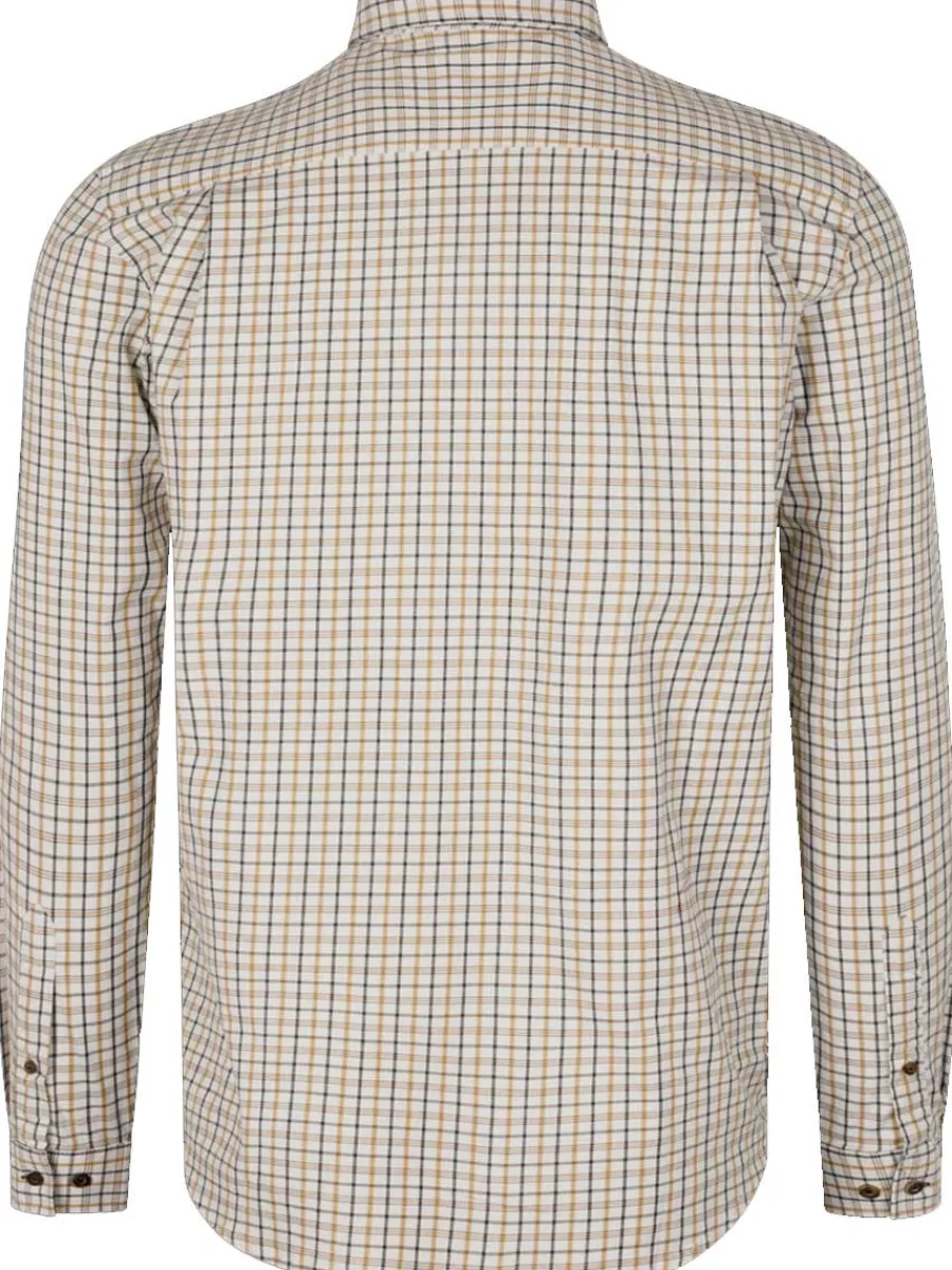 Seeland Oxford Shooting Shirt - Mens - Classic Blue/Classic Brown Chec